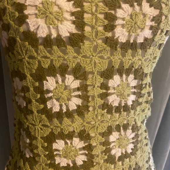 Vintage 90’s crochet knit tank top - Picture 5 of 5